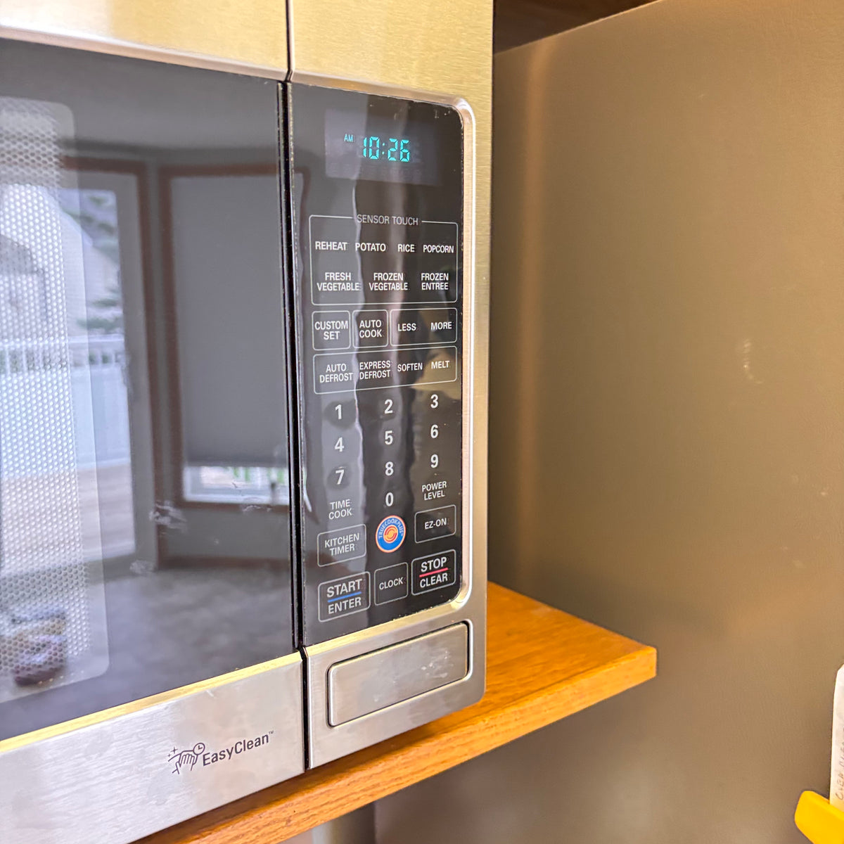 K314 LG stainless steel easy clean microwave