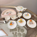 K317 Vintage Nursery Rhyme china tea set