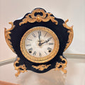 K318 Vintage The E. Ingraham Company "Cute" Mantle clock (untested)