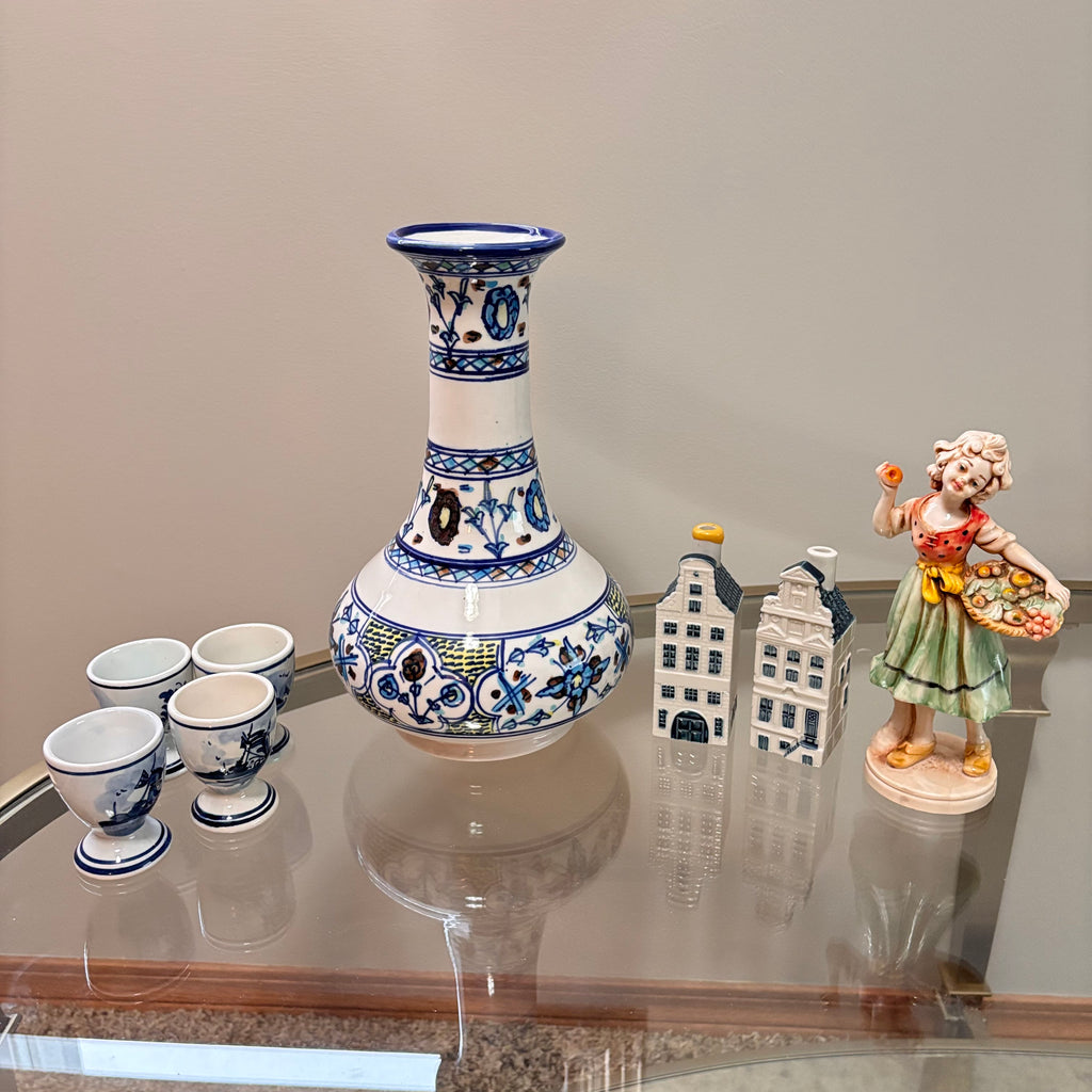 K319 Vintage Decor Grouping (egg cups and more)