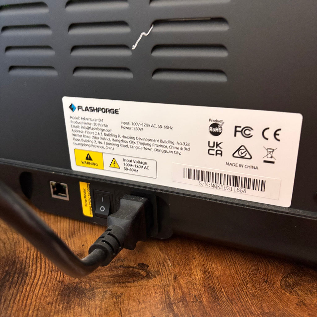K323 FlashForce Adventurer 5M 3D printer