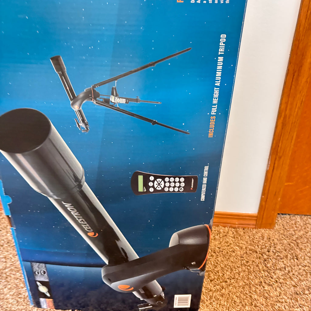 K324 Celestron Nexstar 90 GT computerized telescope (new in box)