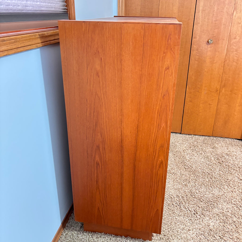 K324A 1979 Made in Canada Solid Wood with Teak veneer armoire