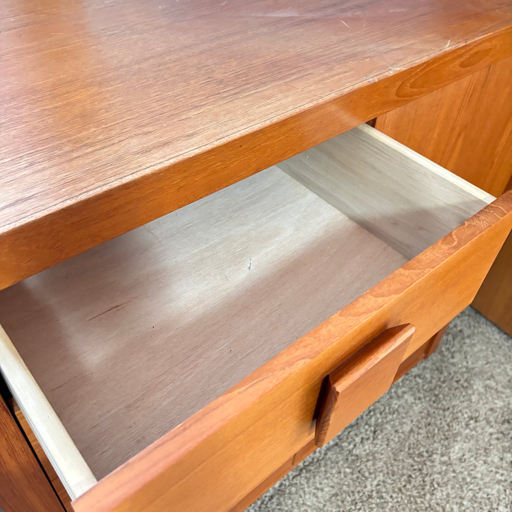 K324A 1979 Made in Canada Solid Wood with Teak veneer armoire
