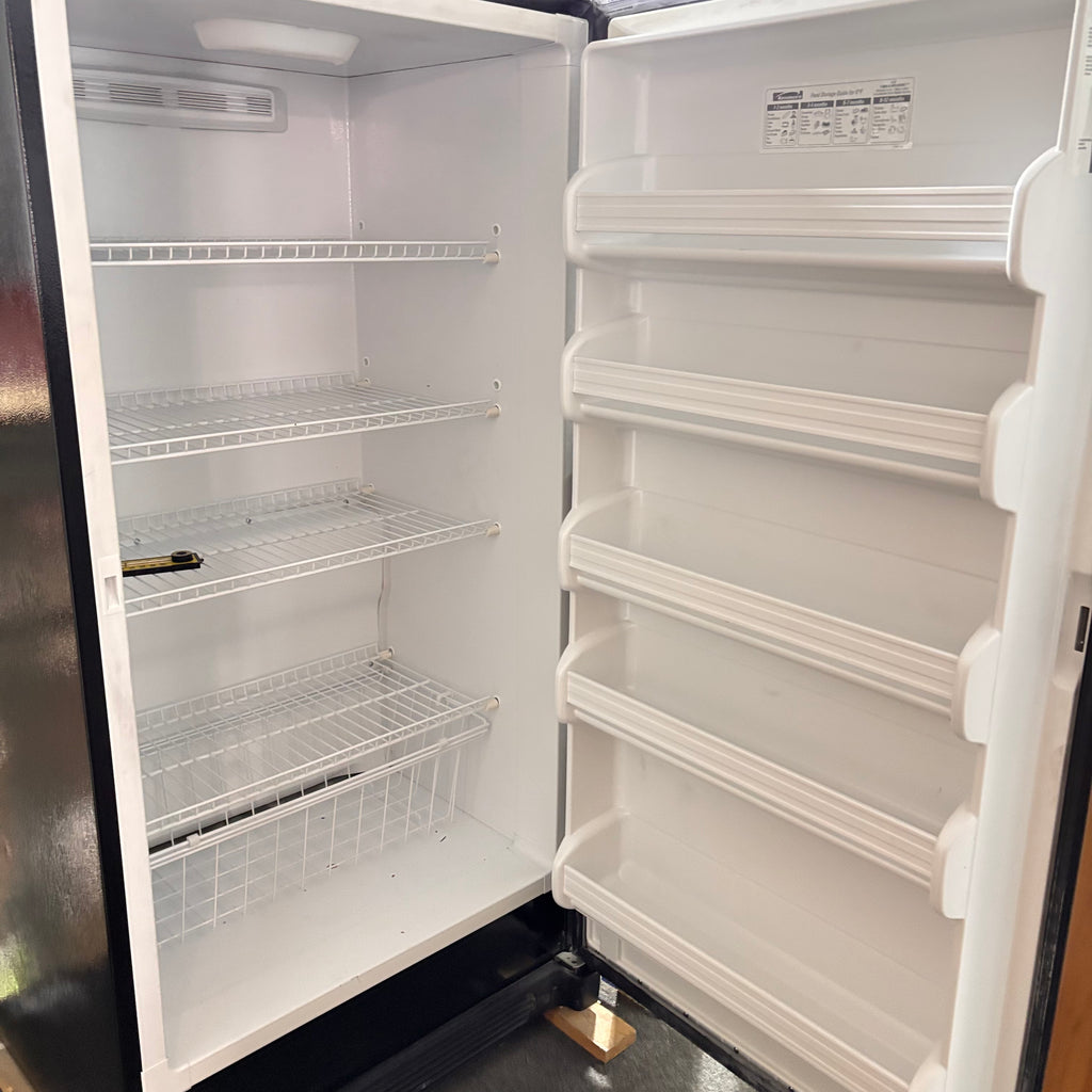 K335 Kenmore black stand up freezer (5'4" tall, 26" deep, 32" wide)