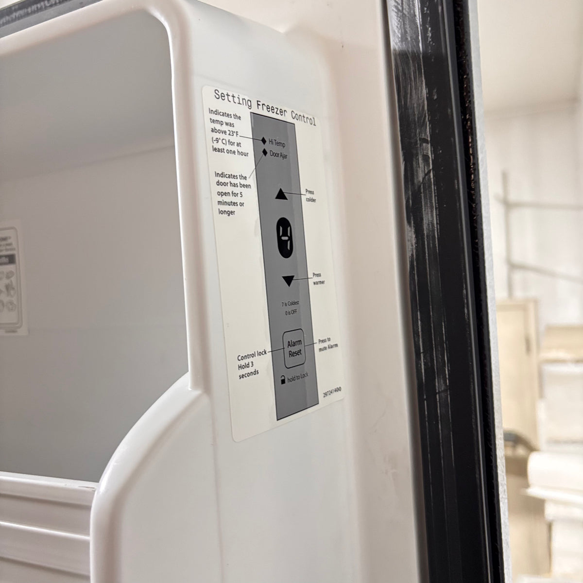 K335 Kenmore black stand up freezer (5'4" tall, 26" deep, 32" wide)