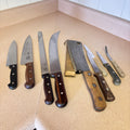 K349 Vintage Kitchen Knife Grouping