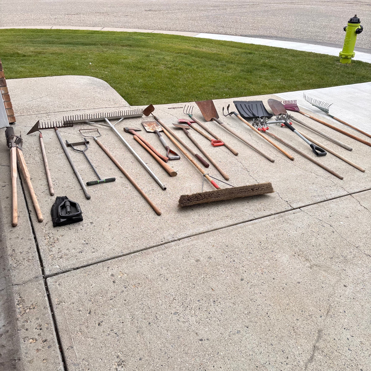 K350 Yard Grouping (shovels and more)