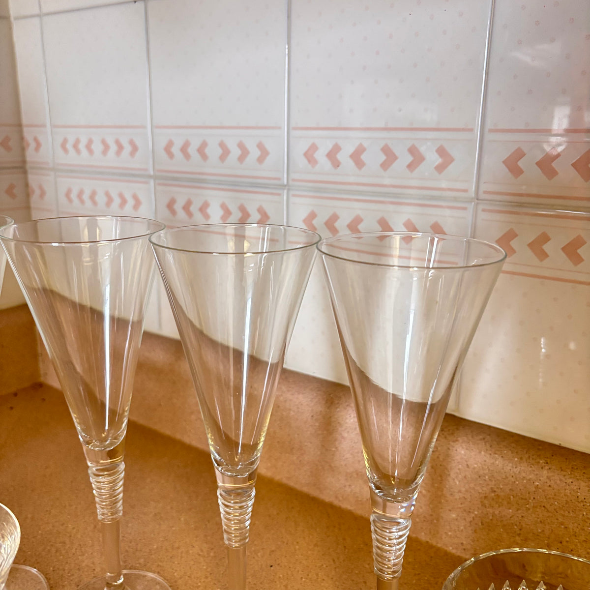 K353 Vintage Crystal and Glass Grouping