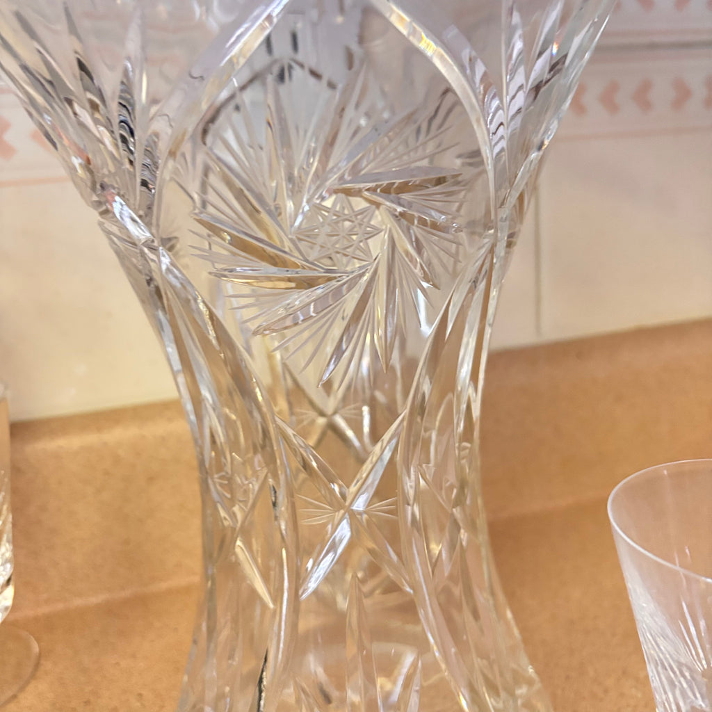 K353 Vintage Crystal and Glass Grouping