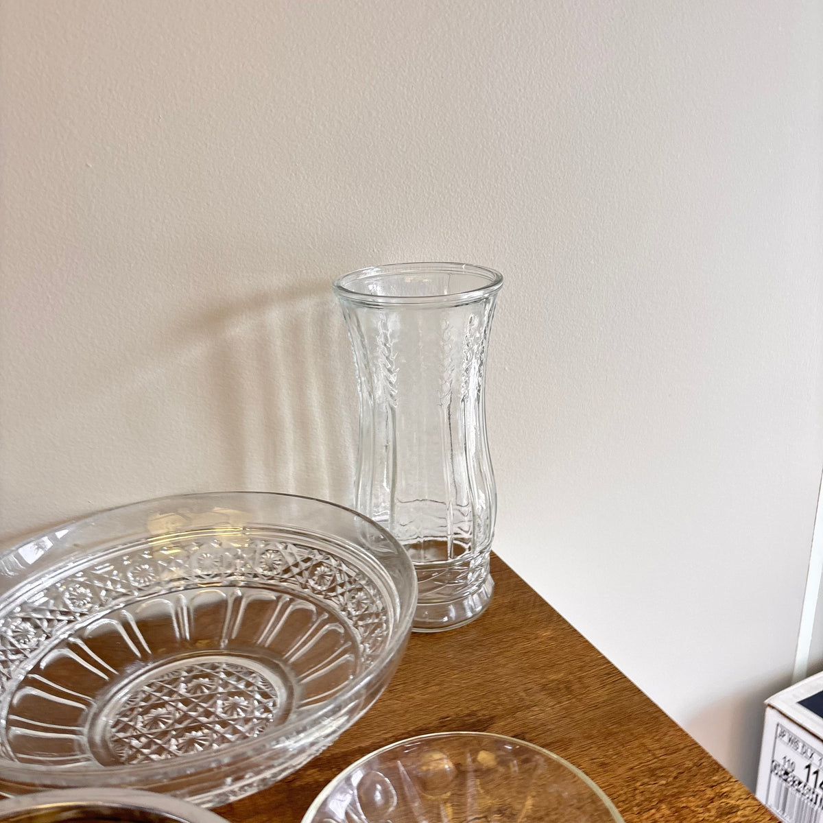 K361 Vintage Clear Glass Grouping (bowls, candy dishes and more)