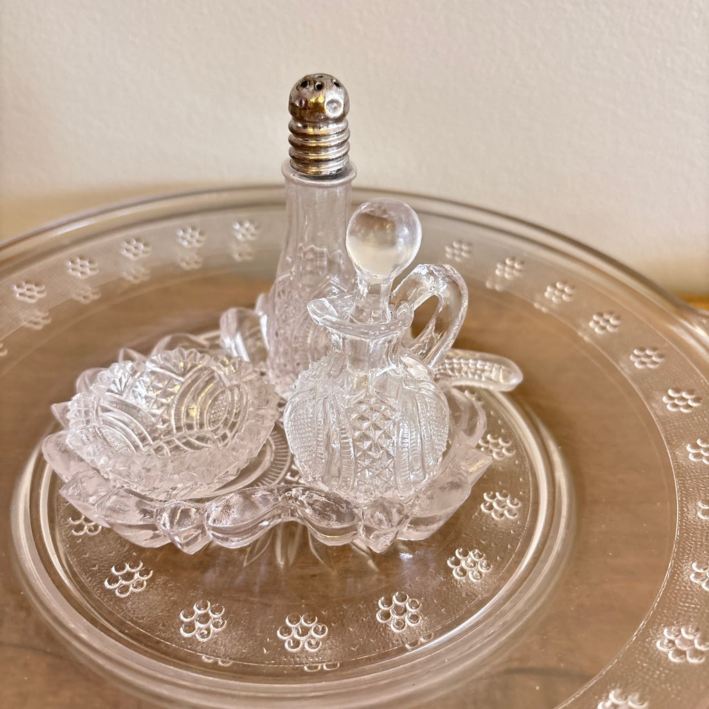 K361 Vintage Clear Glass Grouping (bowls, candy dishes and more)