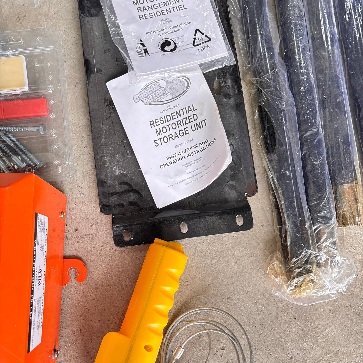 K364 Garage Grouping (electric hoist winch and more)