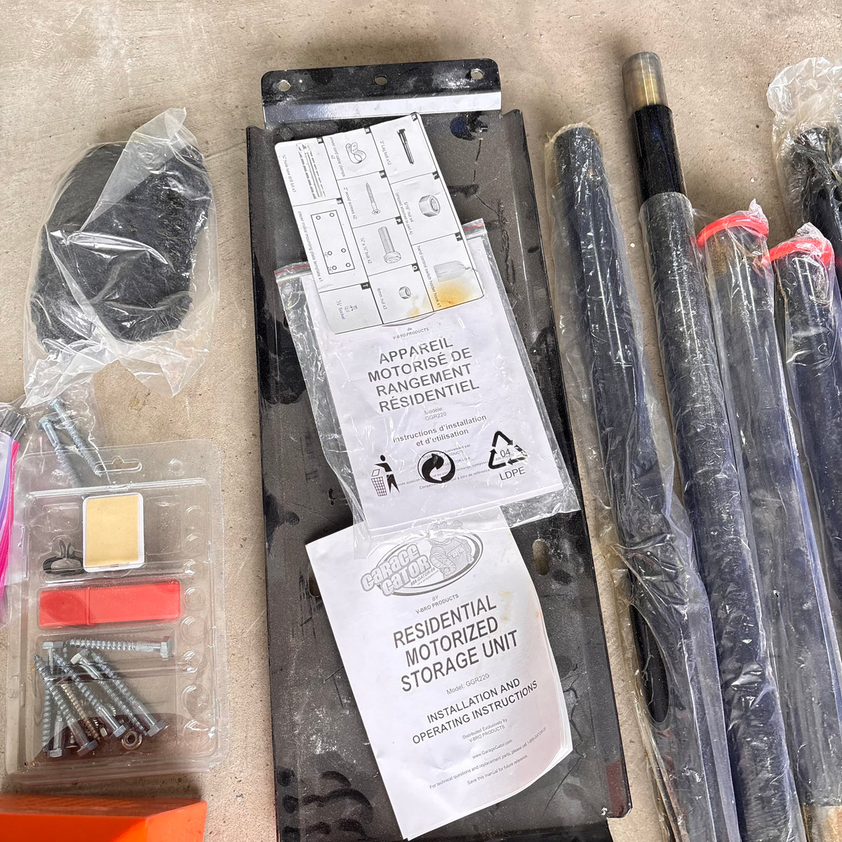 K364 Garage Grouping (electric hoist winch and more)
