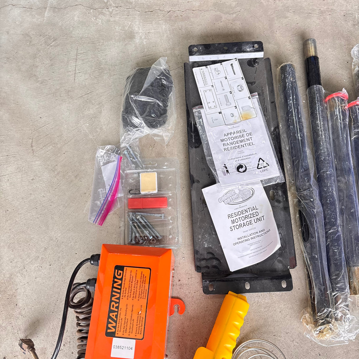 K364 Garage Grouping (electric hoist winch and more)