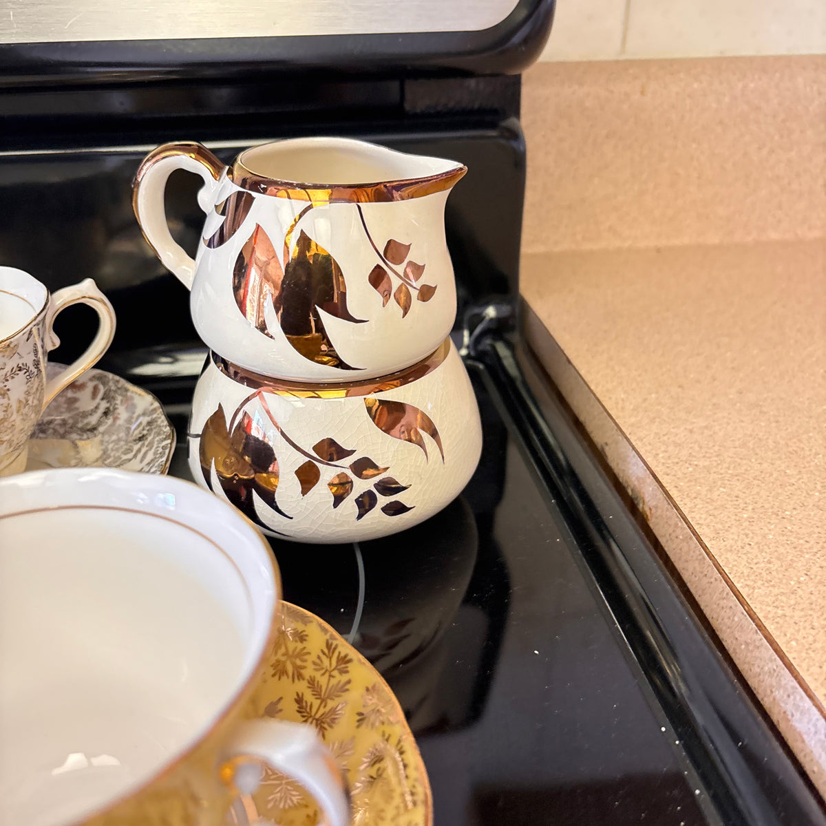 K365 Vintage Tea Cup and Saucer Grouping (various patterns)