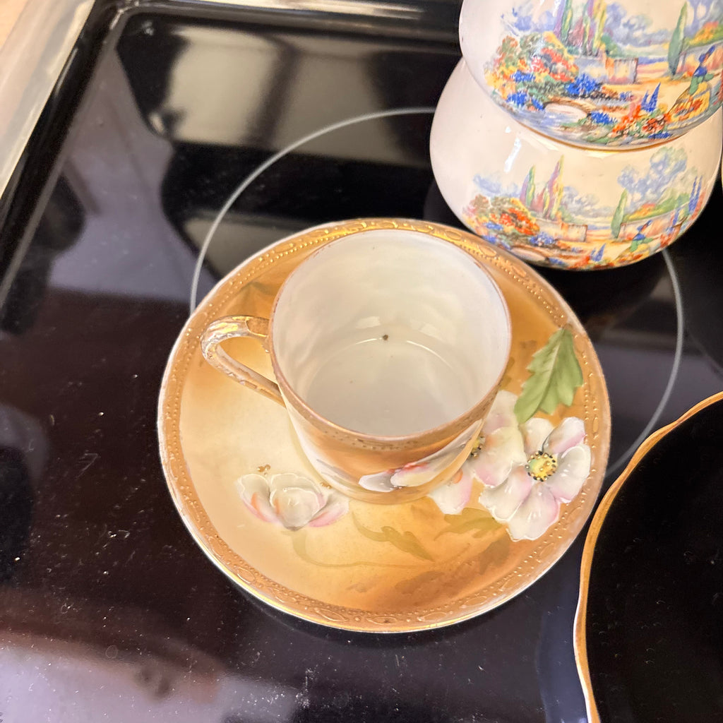 K365 Vintage Tea Cup and Saucer Grouping (various patterns)