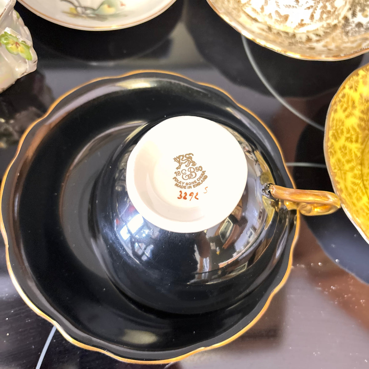 K365 Vintage Tea Cup and Saucer Grouping (various patterns)