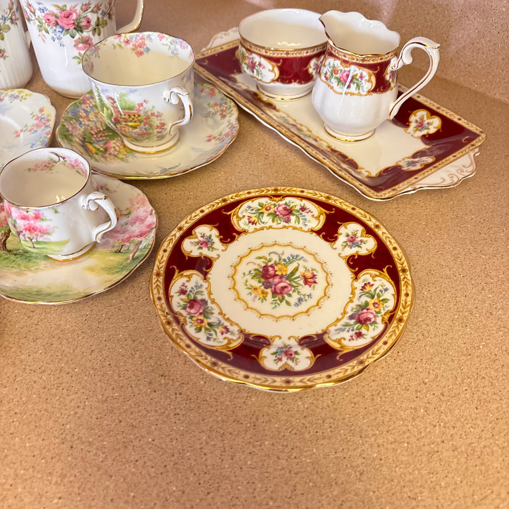 K367 Vintage China Grouping (various patterns)
