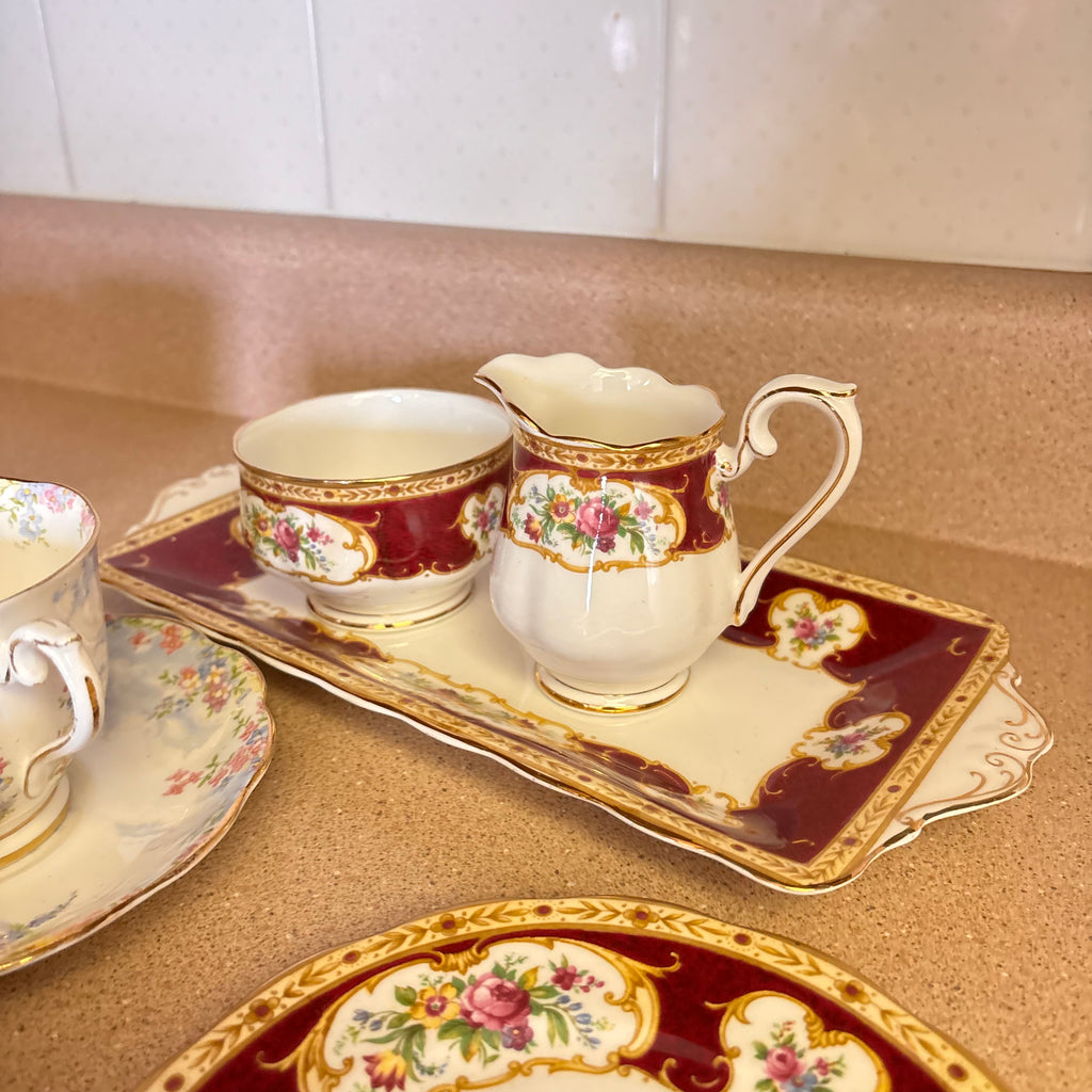 K367 Vintage China Grouping (various patterns)