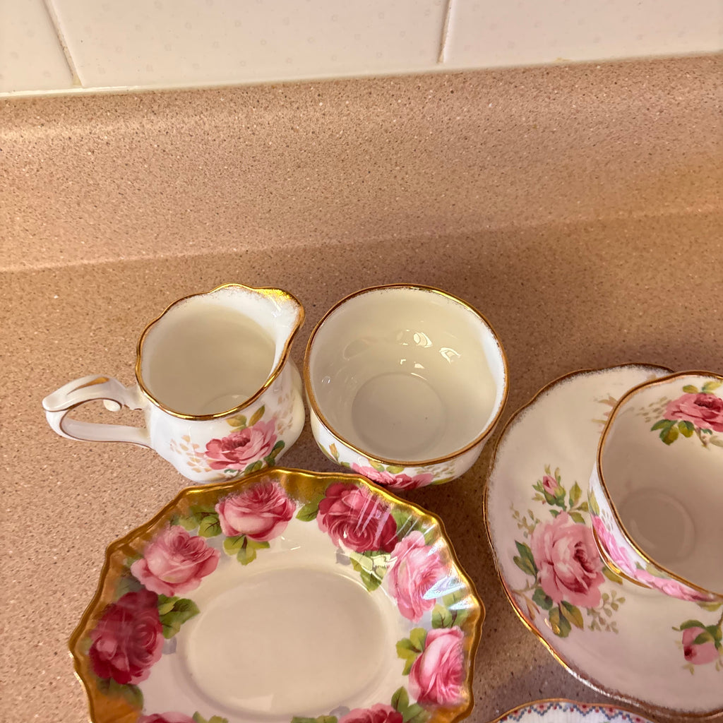 K367 Vintage China Grouping (various patterns)