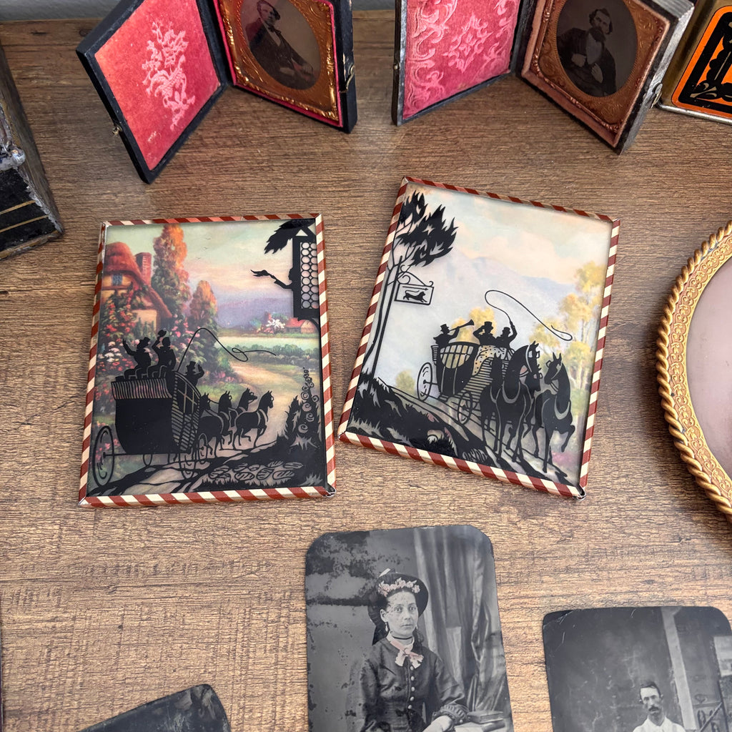 K371 Vintage Grouping (vintage picture frames and more)