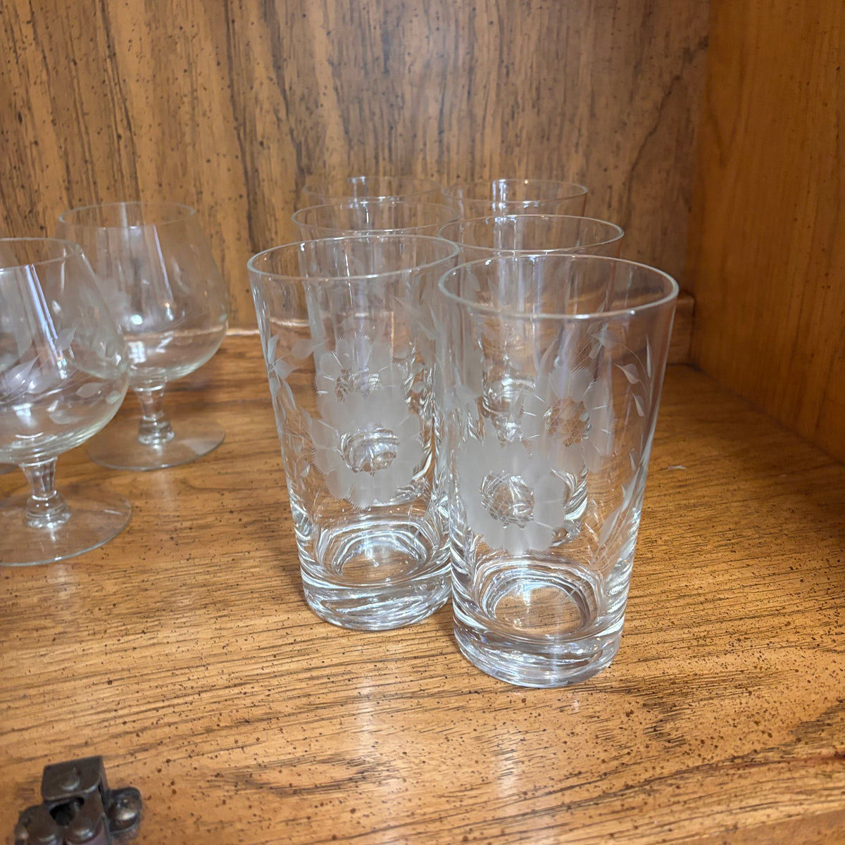 K381 Crystal Bar Grouping (wine glasses and more)