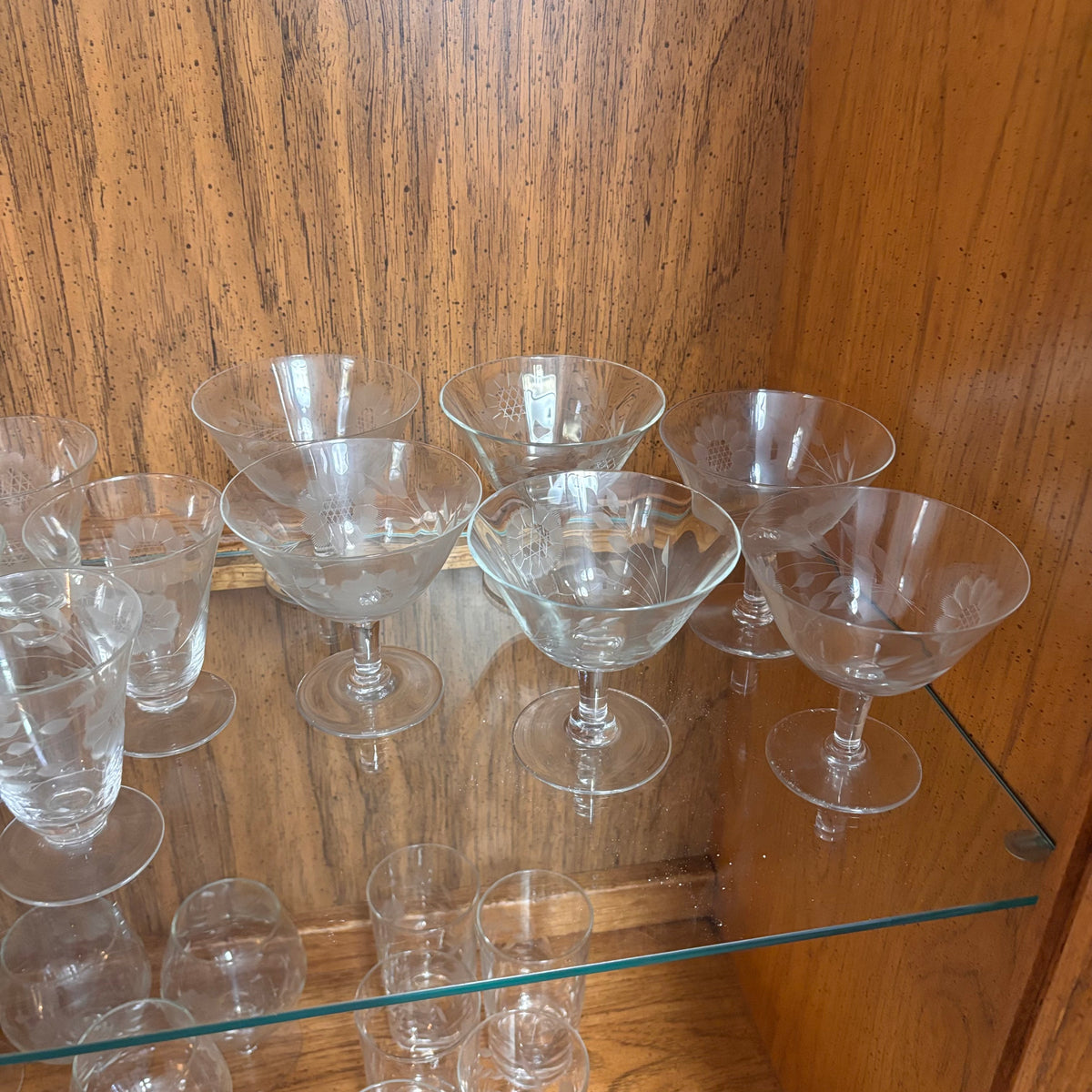 K381 Crystal Bar Grouping (wine glasses and more)