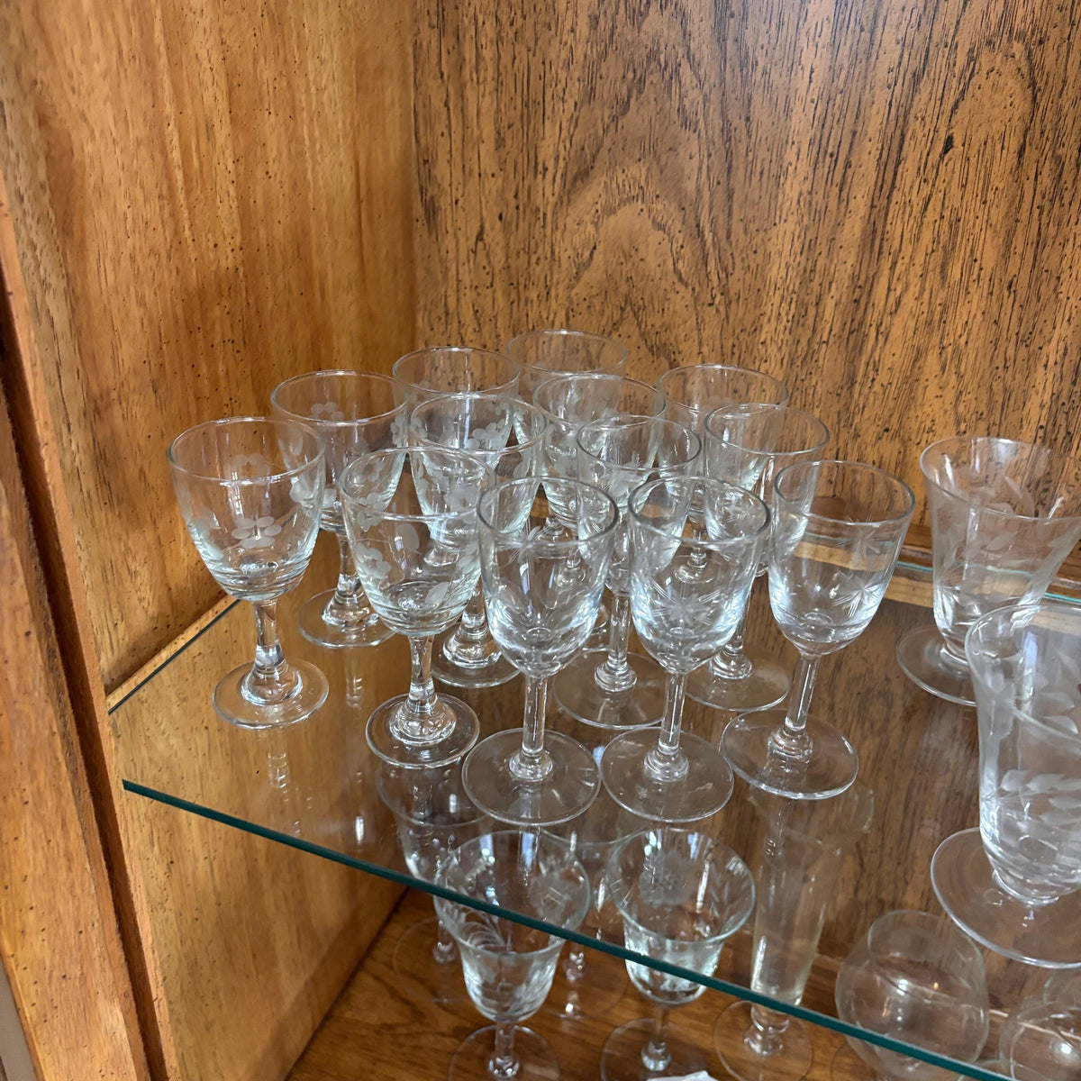 K381 Crystal Bar Grouping (wine glasses and more)