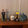 K388 Decorative Liquor Bottle Grouping (Jim Beam and more) ***bottles are empty