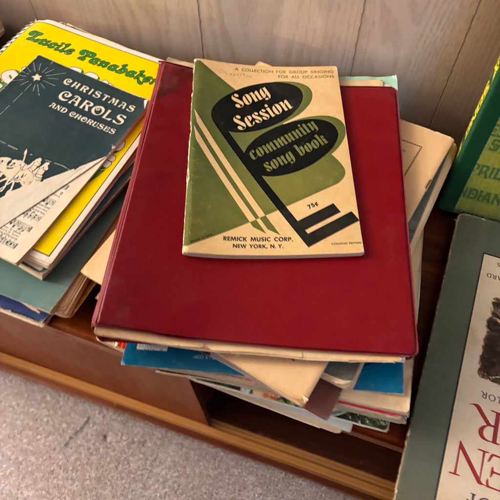 K398 Vintage Music Book Lot