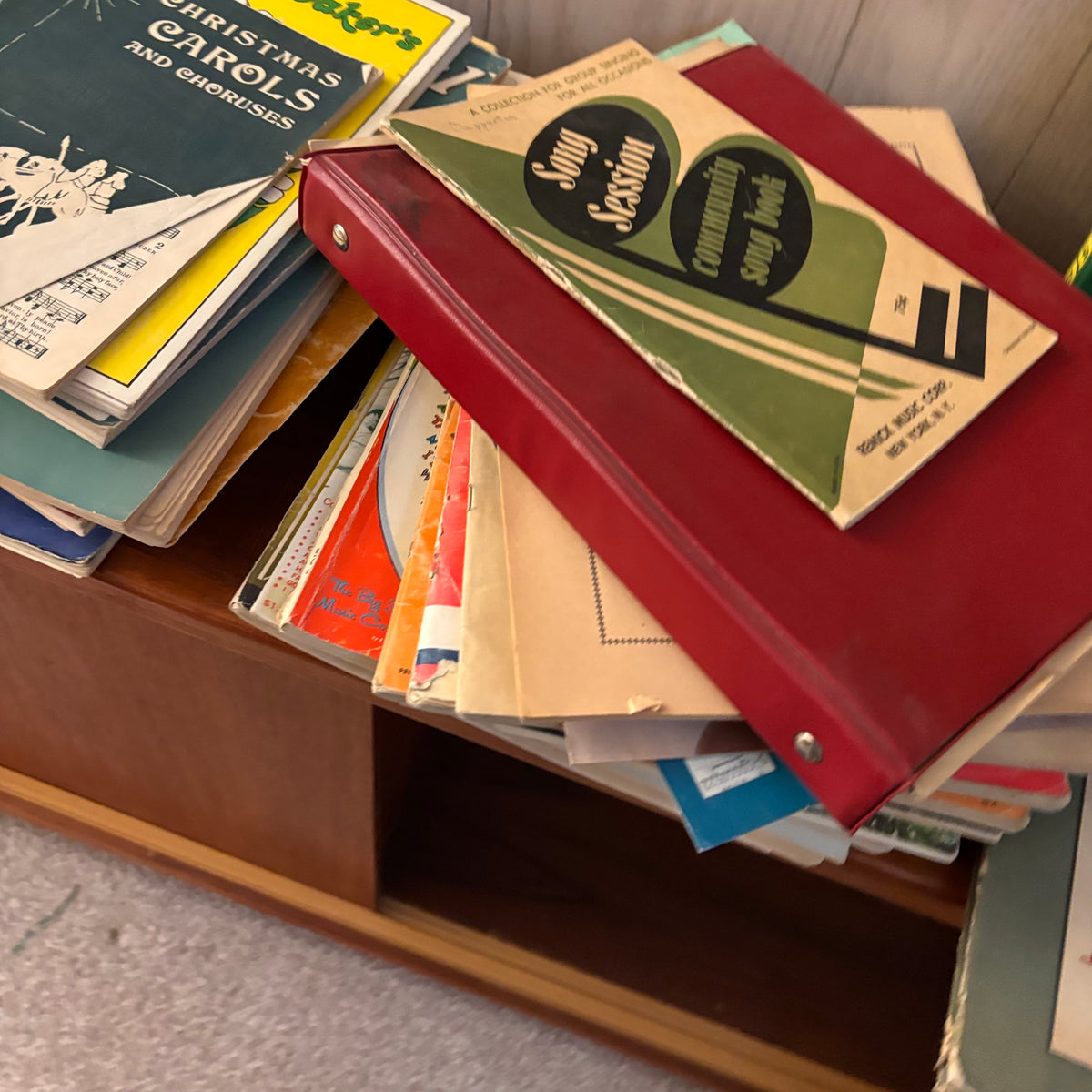 K398 Vintage Music Book Lot
