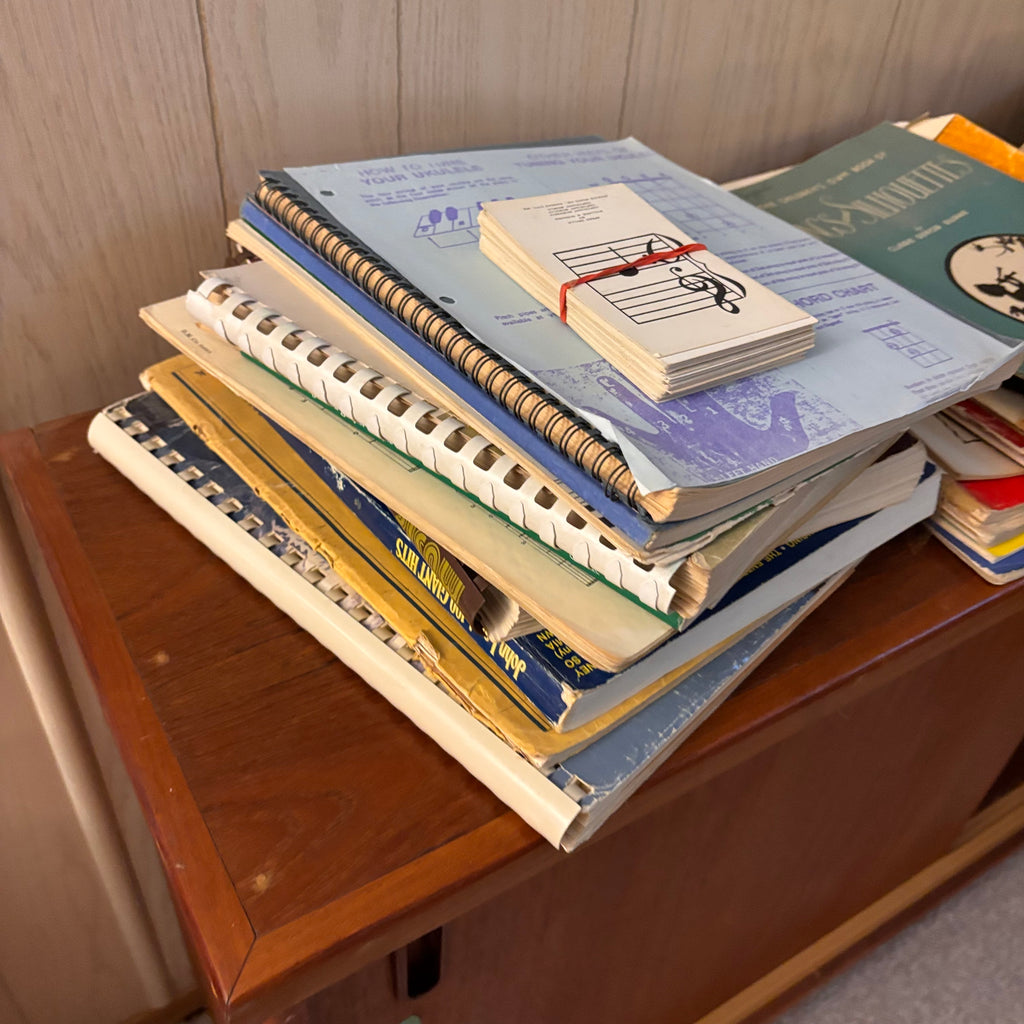 K398 Vintage Music Book Lot