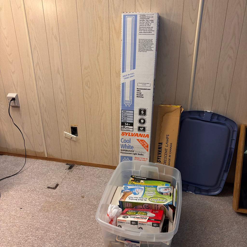 K399 Home Grouping (fluorescent light bulbs and more)
