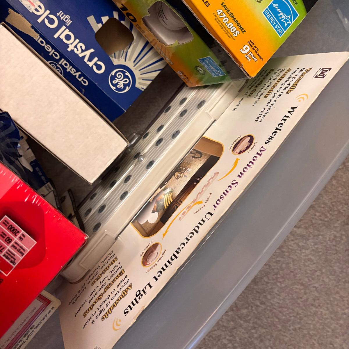 K399 Home Grouping (fluorescent light bulbs and more)