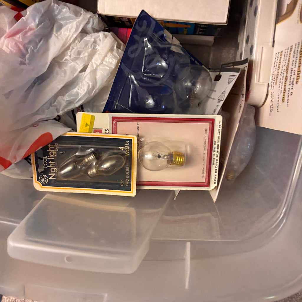 K399 Home Grouping (fluorescent light bulbs and more)