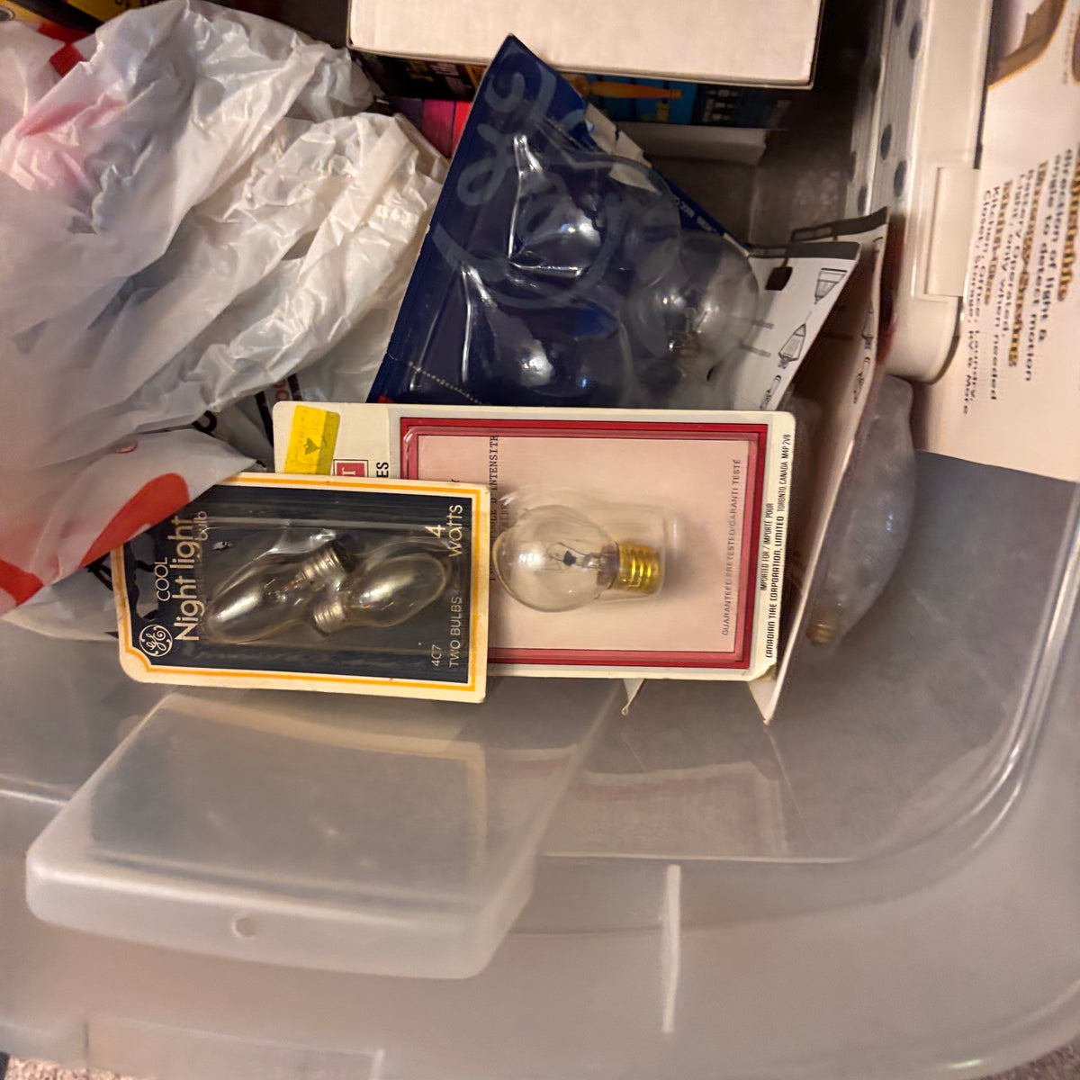 K399 Home Grouping (fluorescent light bulbs and more)