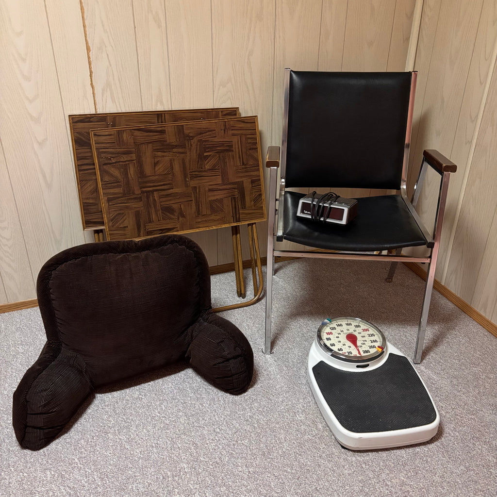 K502 & K312 Vintage Home Grouping (bathroom scale and more)