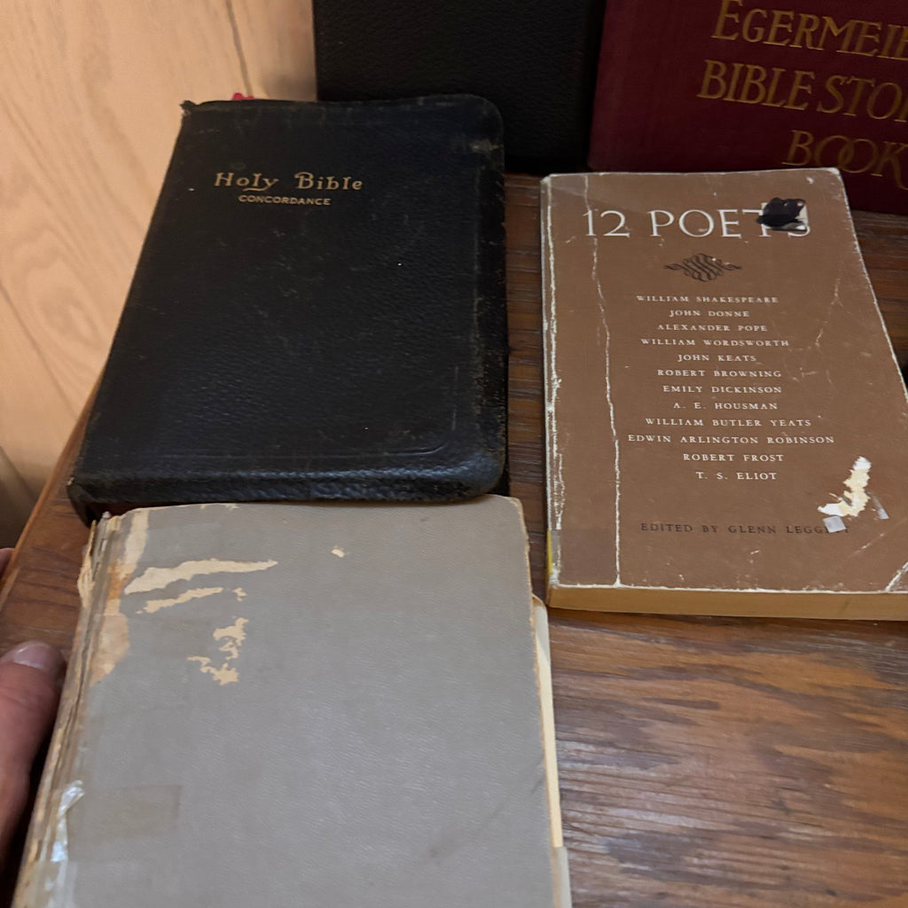 K506 Vintage Book Lot (Bibles and More)