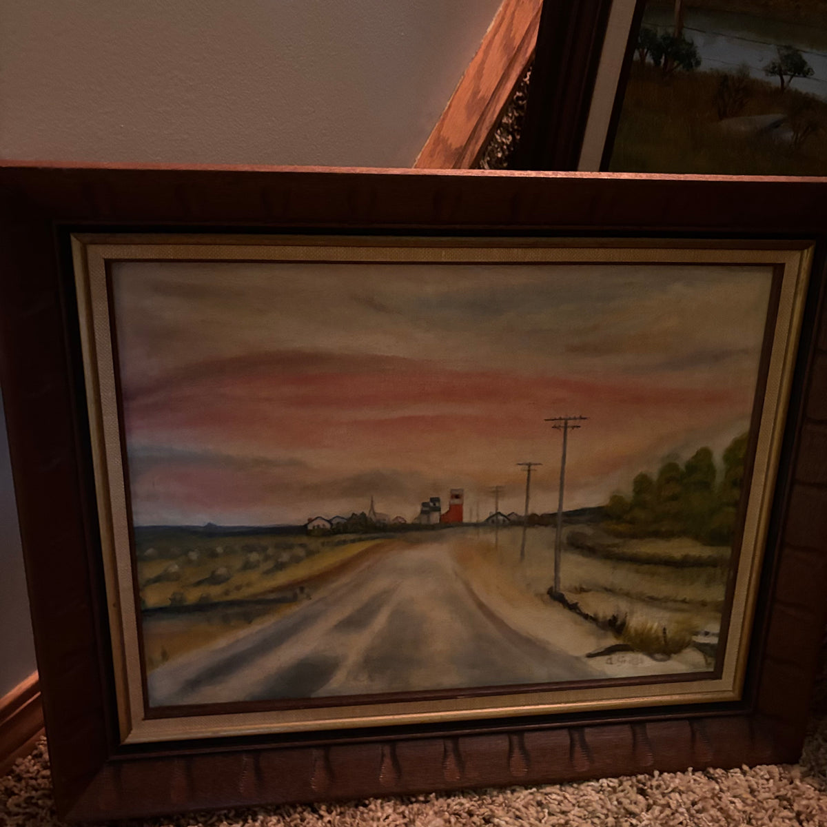 K512 Set of 3 vintage paintings