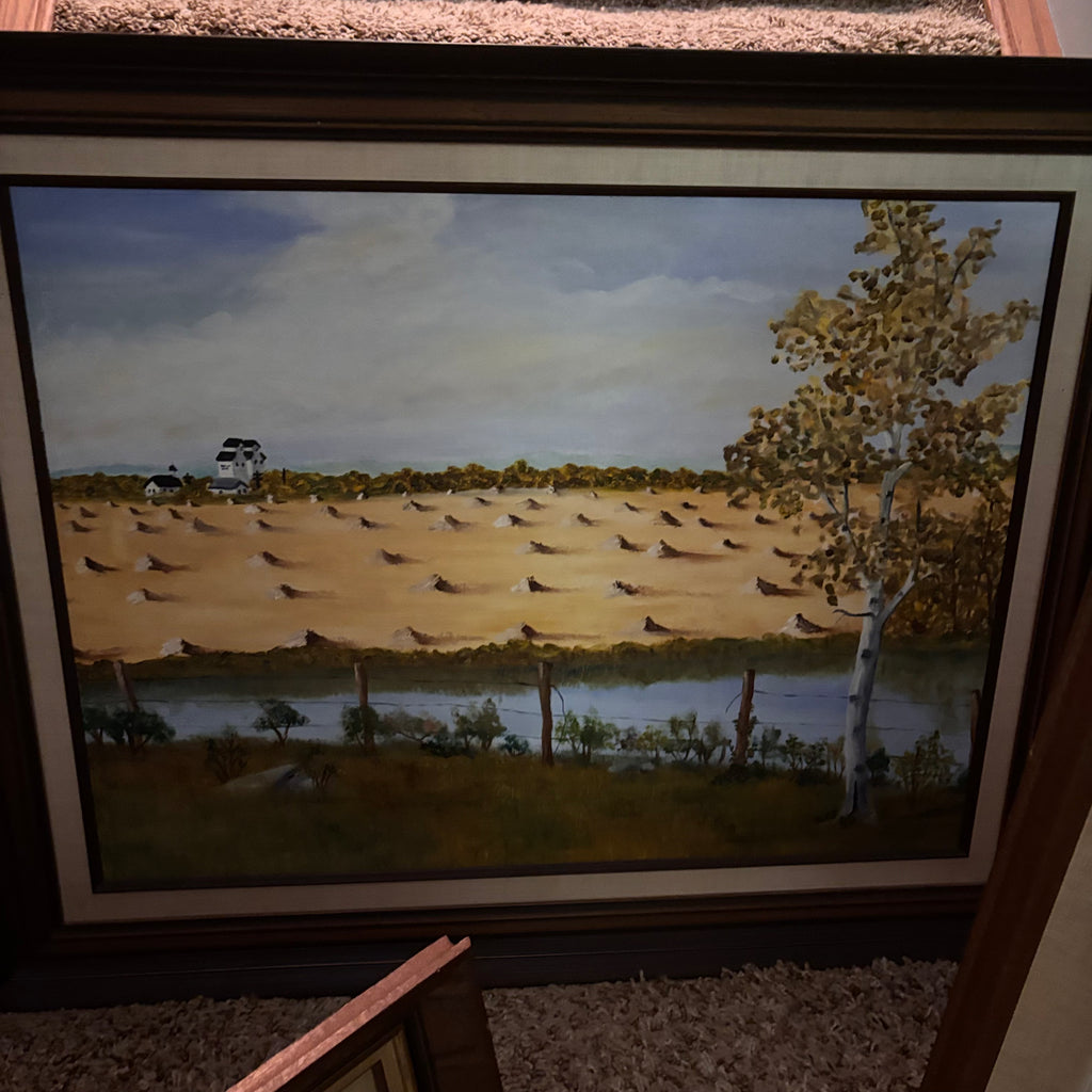 K512 Set of 3 vintage paintings