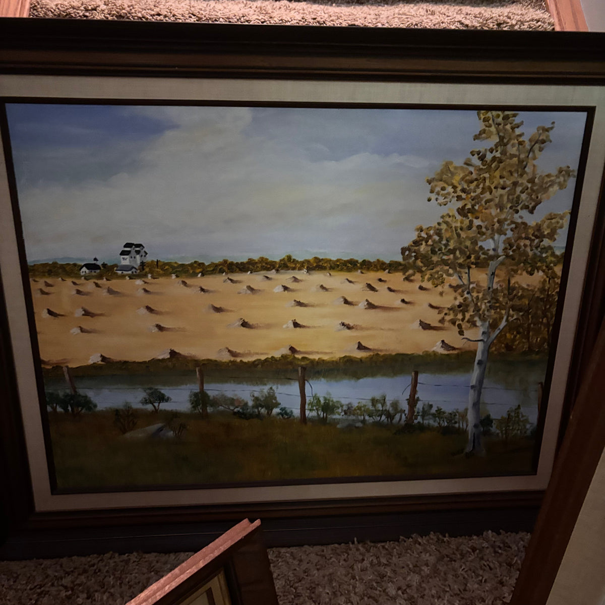 K512 Set of 3 vintage paintings