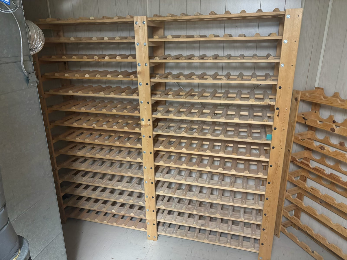 K526B 3 Wooden Wine Racks