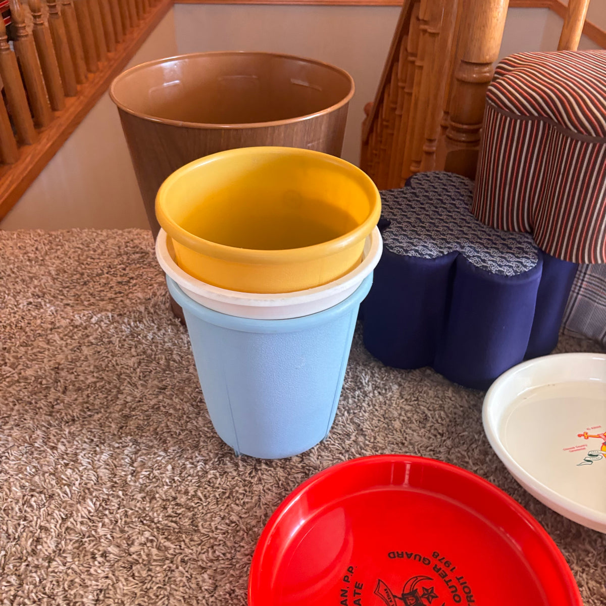 K527 Vintage Tupperware and More Grouping