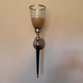 X201 Set of 2 wall mounted metal candle wall sconces