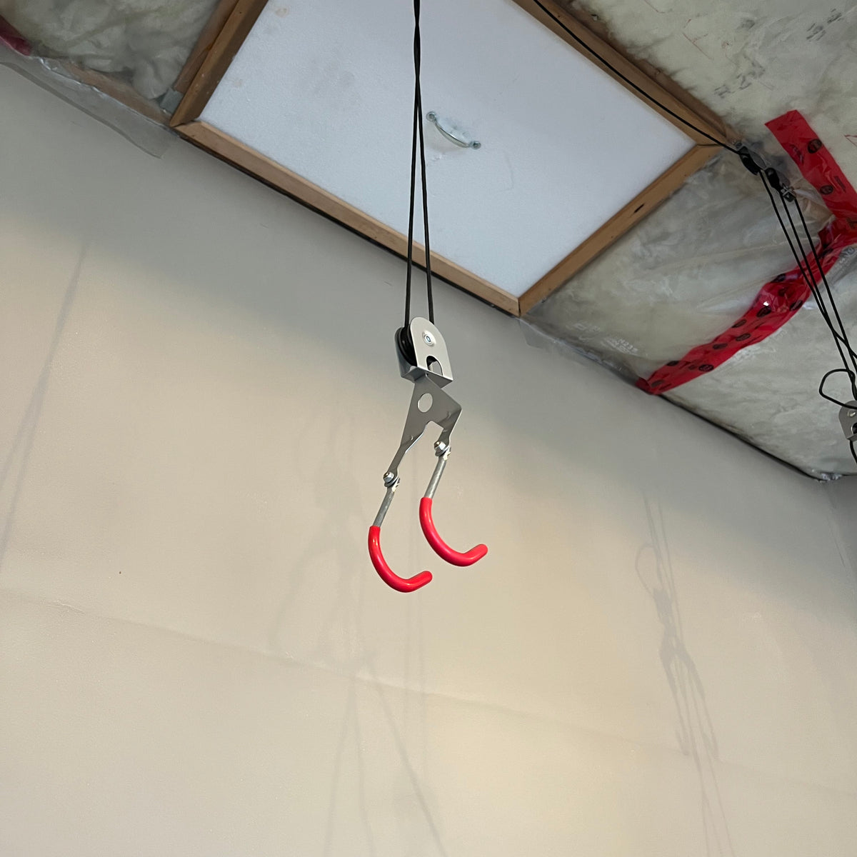 X301 Garage bike lift/pulley system