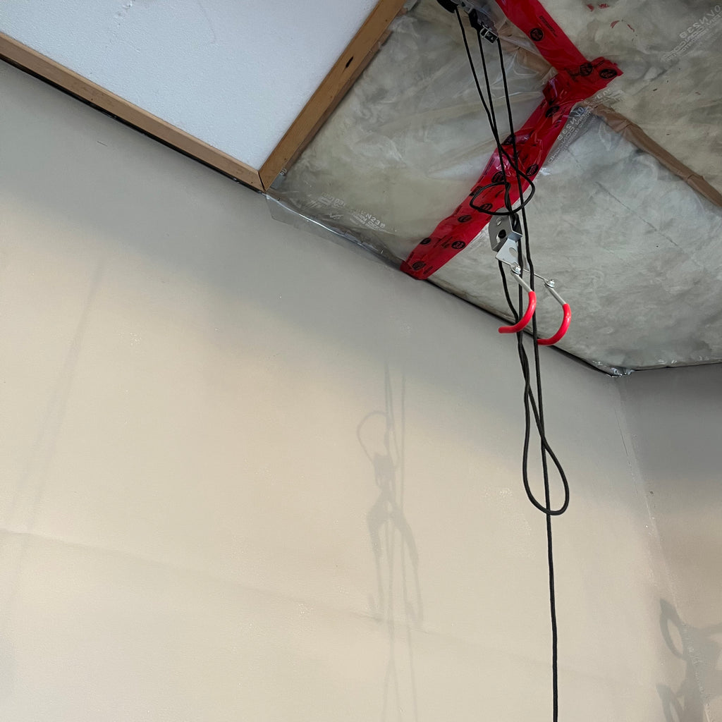 X301 Garage bike lift/pulley system