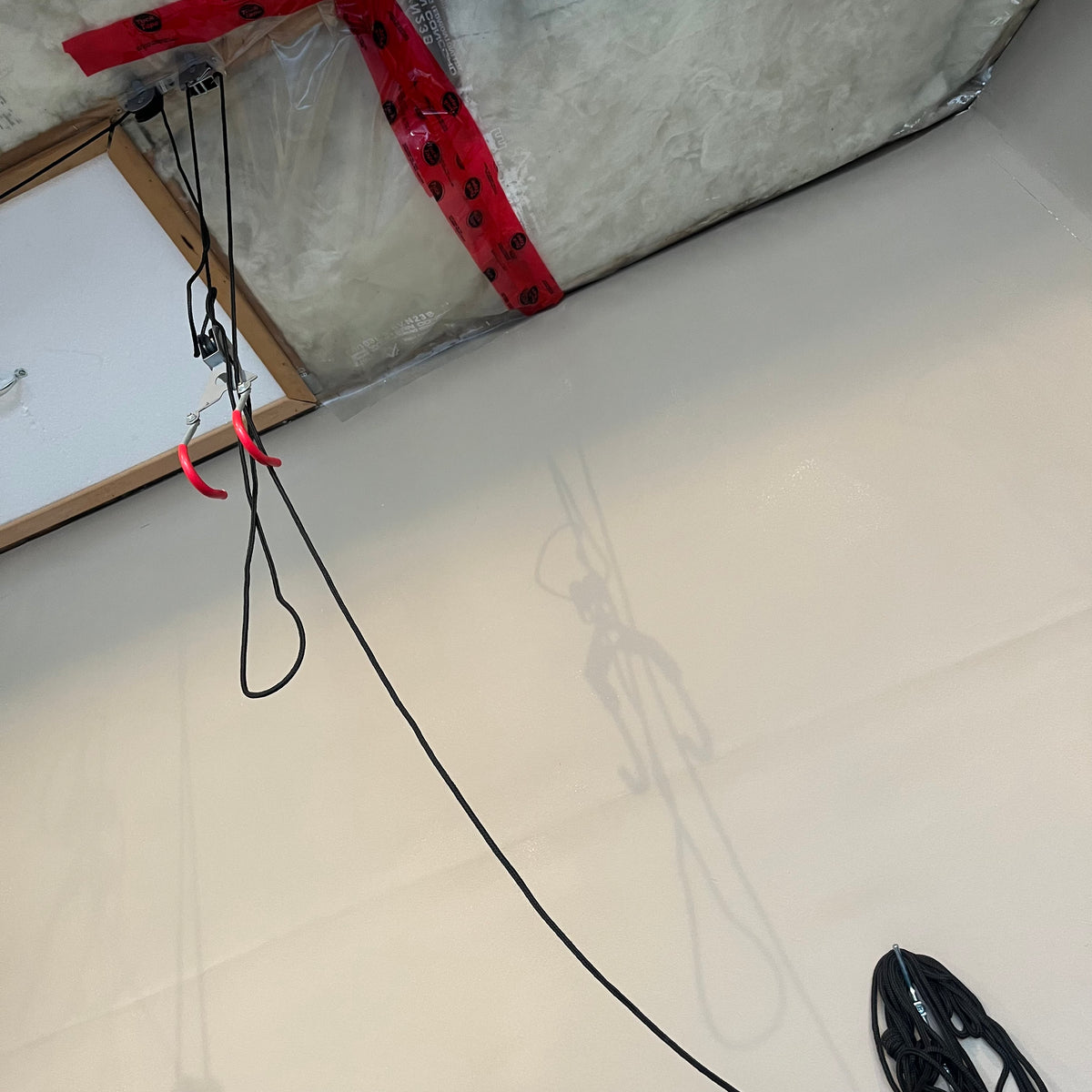 X301 Garage bike lift/pulley system