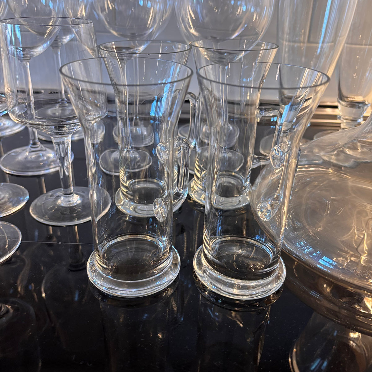X204 Glassware Grouping (wine glasses and more)