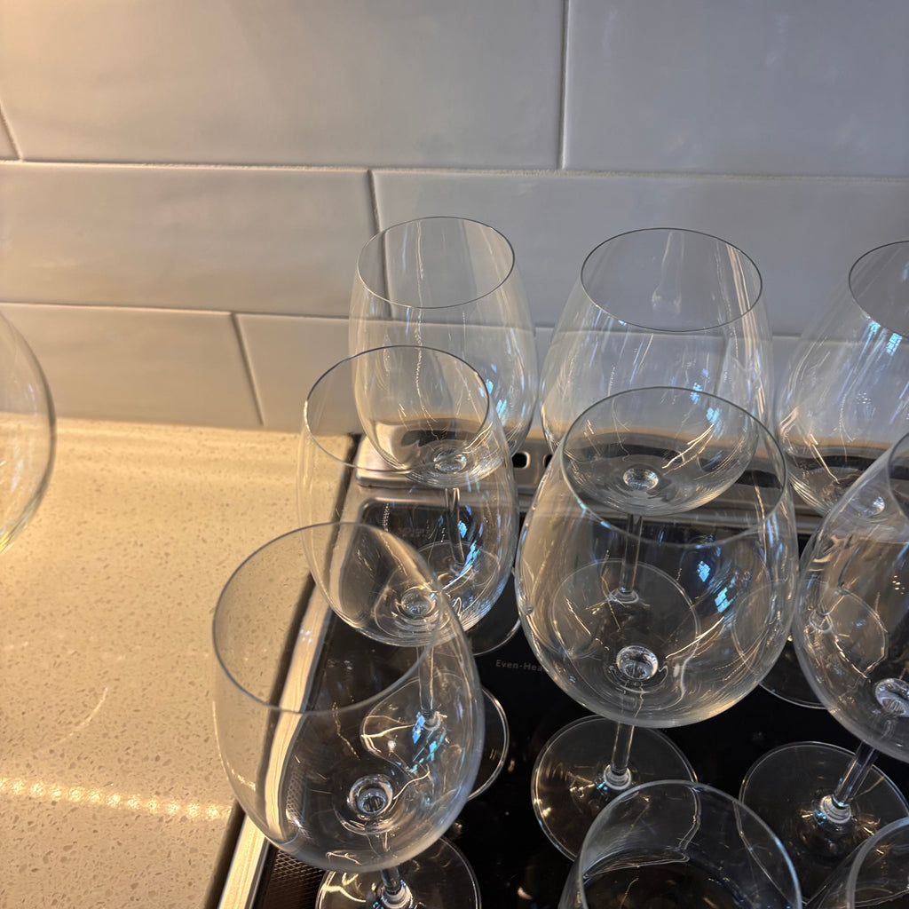 X204 Glassware Grouping (wine glasses and more)